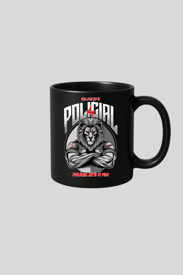 Caneca Objetivo Policial.