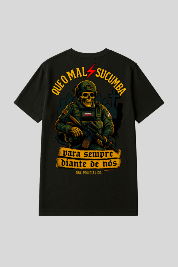 [ENCOMENDA] T-Shirt Que o mal sucumba